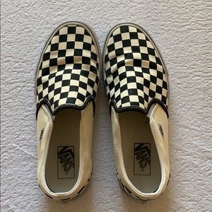 Checkered Vans